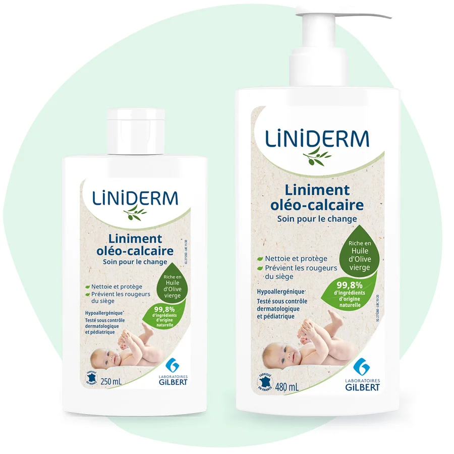GILBERT 3518646126888 3 Liniment oleocalcaire bebe liniderm 1L - Mama Box - Liniderm de Gilbert : La Douceur au Quotidien