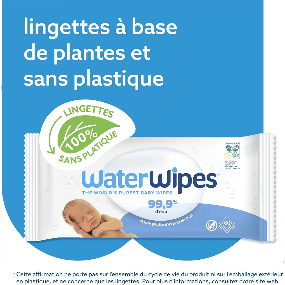 LingettesBebeWaterWipes1 - Mama Box - Lingettes WATERWIPES pour une hygiène douce et naturelle
